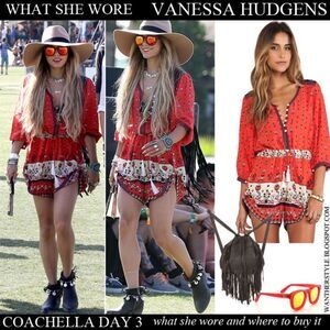 SPELL Gypsy Collective Desert Wanderer Romper Playsuit Sunset Red AUS 6 (XS/S 4)